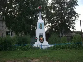 Памятник в селе Медяна