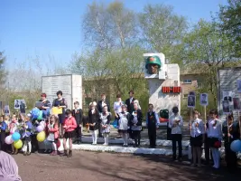 Памятник погибшим воинам-односельчанам в селе Маринино