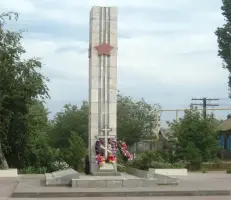 Обелиск в память о 235 никольчанах, погибших на Великой Войне