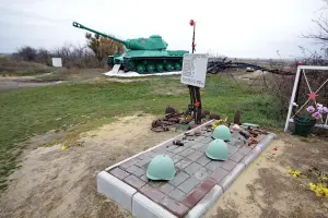 Братские могилы воинов Сталинградской битвы - курган Хороший, Калачевский район, Волгоградская область