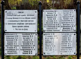 Братская могила воинов ВОВ - Ростов-на-Дону, Армянское кладбище, фотография 5