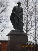 Памятник советскому солдату в Яковлево г. Ярцево Смоленской области, фотография 2