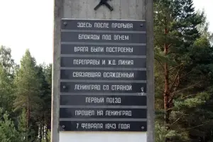 Памятник железной Дороге Победы, фотография 2