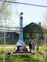 Памятник погибшим воинам в селе Черкутино, фотография 4