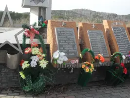 Обелиск воинам Великой Отечественной войны. Открыт в 1975 году в честь 30 – летия Победы. Высота – 15 метров Скульпторы – Борис Кулешов и Ол, фотография 3