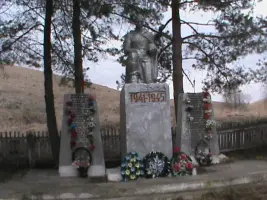 Памятник погибшим воинам в селе Черемшанка Солонешенского района Алтайского края, фотография 2