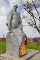 Памятник павшим воинам - хутор Пятиизбянский, Калачевский район, Волгоградская область
