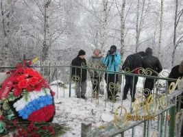 Место гибели Героя Советского Союза Владимира Трофимова, фотография 2