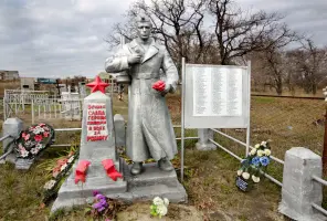 Братская могила воинов Сталинградской битвы - поселок Дом Отдыха, Калачевский район, Волгоградская область, фотография 2