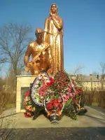 Братская могила в Беслане, фотография 2