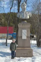 Бюст дважды Герою Советского Союза Сивкову Григорию Флегонтовичу