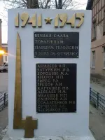 Памятник погибшим сотрудникам ОАО «Штурманские приборы»