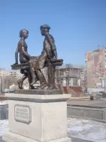 Памятник детям труженикам тыла 1941−1945 годов благодарная Самара