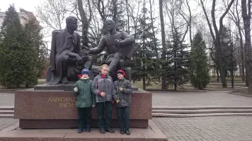 Памятник Александру Твардовскому и Василию Тёркину, фотография 3