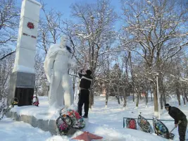 Мемориал в селе Ефремовка