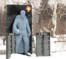 Памятник жителям п. Заречный, воевавшим на фронтах Великой Отечественной войны, фотография 5