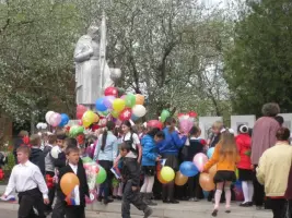 Памятник в хуторе Победа Азовского района