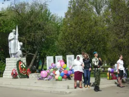 Памятник в хуторе Победа Азовского района, фотография 2