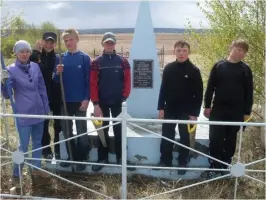 Обелиск участникам ВОВ умерших от ран в госпитале Каргаполья