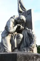 Памятник павшим воинам - станица Малая Лучка, Дубовский район, Ростовская область, фотография 2