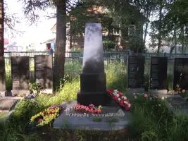 Братская могила в селе Шелтозеро