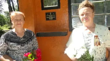 Памятник на братской могиле погибших в Великую Отечественную войну в д. Гавры Гавровской волости, Псковской области, фотография 3