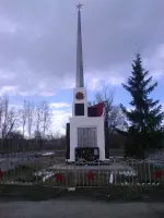 Обелиск павшим в Великой Отечественной войне жителям с. Красное Поселение