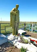 Братская могила воинов ВОВ - хутор Харьковский-1, Пролетарский район, Ростовская область, фотография 2