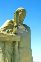 Братская могила воинов ВОВ - хутор Харьковский-1, Пролетарский район, Ростовская область, фотография 3