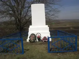 Памятник расстрелянным евреям в хуторе Новосёловка Усть-Лабинского района Краснодарского края