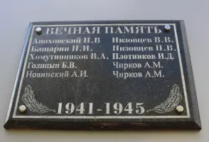 Памятник землякам, погибшим в годы Великой Отечественной войны, фотография 2