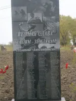 Памятник землякам, погибшим в годы войны и вернувшимся с фронта, умершим от ран уже в мирное время, фотография 2