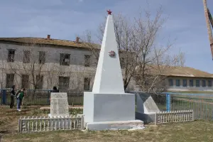 Мемориал павшим воинам -хутор Пимено-Черни, Котельниковский район, Волгоградская область, фотография 3
