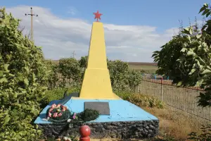 Братская могила ВОВ - станица Чертковская. Морозовский район, Ростовская область, фотография 2