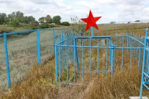 Братская могила неизвестных солдат - хутор Вишневка, Морозовский район, Ростовская область, фотография 2