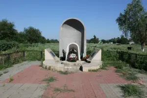 Памятник павшим воинам - станица Кутейниковская, Зимовниковский район, Ростовская область