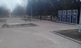 Обелиск Славы воинам-домодедовцам, погибшим в годы Великой Отечественной войны с вечным огнём, фотография 3