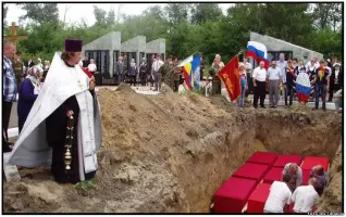 Мемориальное захоронение воинов ВОВ - станица Богоявленская, Константиновский район, Ростовская область, фотография 2