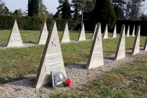 Мемориальное кладбище в г.Агно (Эльзас, Франция), фотография 2