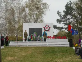 Обелиск погибшим в годы Великой Отечественной войны (1941−1945 гг) жителям села Орлово Армизонского района Тюменской области, фотография 3