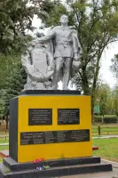 Братская могила неизвестных воинов - село Развильное, Песчанокопский район, Ростовская область, фотография 4