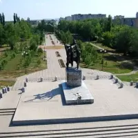 Мемориальный комплекс с вечным огнем в честь мелеузовцев, погибших в годы Великой Отечественной войны 1941-1945 гг