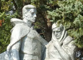 Мемориал павшим воинам - село Богородицкое, Песчанокопский район, Ростовская область, фотография 4
