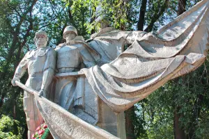 Братская могила воинов ВОВ - хутор Верхнеобливский, Тацинский район, Ростовская область, фотография 4