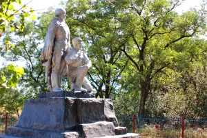 Братская могила воинов ВОВ - хутор Яново-Петровский, Тацинский район, Ростовская область, фотография 5