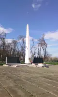 Памятник землякам ст. Гиагинской, погибшим на фронтах Великой Отечественной войны