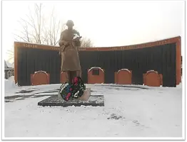Памятник воинам-тайгинцам, павшим в боях за Родину 1941-1945 годы