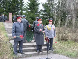 Памятный знак погибшим в боях сотрудникам НКВД КФССР, фотография 3