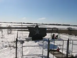 Памятник военнослужащим, умершим от ран в эвакогоспитале № 3654 и захороненных в братской могиле на кладбище д.Тарн-Варн Татарской АССР, фотография 4