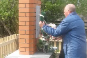 Памятная доска деревни Демидовка Алькеевского района Республики Татарстан, фотография 2